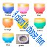 GFAZXDS Singing Bowl Cushion Silk Brocade Ring Cushion Pillow,Used for Crystal/Tibetan Singing Bowls,Singing Bowls Cushion,O-Ring,Buddhist Sound Bowl Pad,Yellow-e-9 inch 1 pc view 2