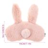 Artibetter Plush Bunny Sleep Mask and Adults, Brown Animal Sleeping Eye Mask with Light Blocking, Soft Comfortable Eye Patch for Daily Use and Travel view 2