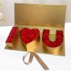 ZSAZSO 2pcs Decor Empty Flower Gift Box Soap Fillable Letters Letter Shaped For Party Chocolate Favor DIY Craft For Wrapping(Gold) view 2