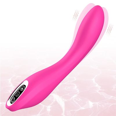 Adult Tool for Women 8 inch Electric Silicone Toy Soft Waterproof Classic Wand for Women Thrusting Stimulation and 7 Powerful Modes AN1811