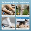 Dog Elbow Brace Protector with Decoupled Chest Strap - Breathable, Abrasion-Resistant - Adjustable Elbow Support for Hygroma, Dysplasia, Arthritis, Calluses & Shoulder Instabilit(Both Legs, XL) view 2