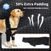 Dog Elbow Brace Protector with Decoupled Chest Strap - Breathable, Abrasion-Resistant - Adjustable Elbow Support for Hygroma, Dysplasia, Arthritis, Calluses & Shoulder Instabilit(Both Legs, XL) view 3