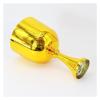 GFAZXDS Quartz Crystal Singing Bowls, 7 Inch Handheld Crystal Chalice, 432Hz Electroplated Golden, with Carry Case, Acrylic Striker, for Yoga Meditation, Sound Healing,E Note,F Note view 3