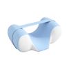 chislim Elderly Anti-Side Sleeping Pillow, Memory Foam Head Support for Bedridden Patients, Cooling Ice Silk Wheelchair Neck Pillow with Washable Cover view 1