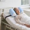 chislim Elderly Anti-Side Sleeping Pillow, Memory Foam Head Support for Bedridden Patients, Cooling Ice Silk Wheelchair Neck Pillow with Washable Cover view 2