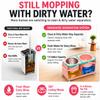 RinseWise Easy-Use Gen 2 Spin Mop and Bucket for Pet & Family Homes, Shower-Style Rinse, Clean & Dirty Water Separation, 1.5 Gal Clean Water Capacity, 4 Swivel Wheels, 61" Handle, 6 Mop Heads - Pink view 2