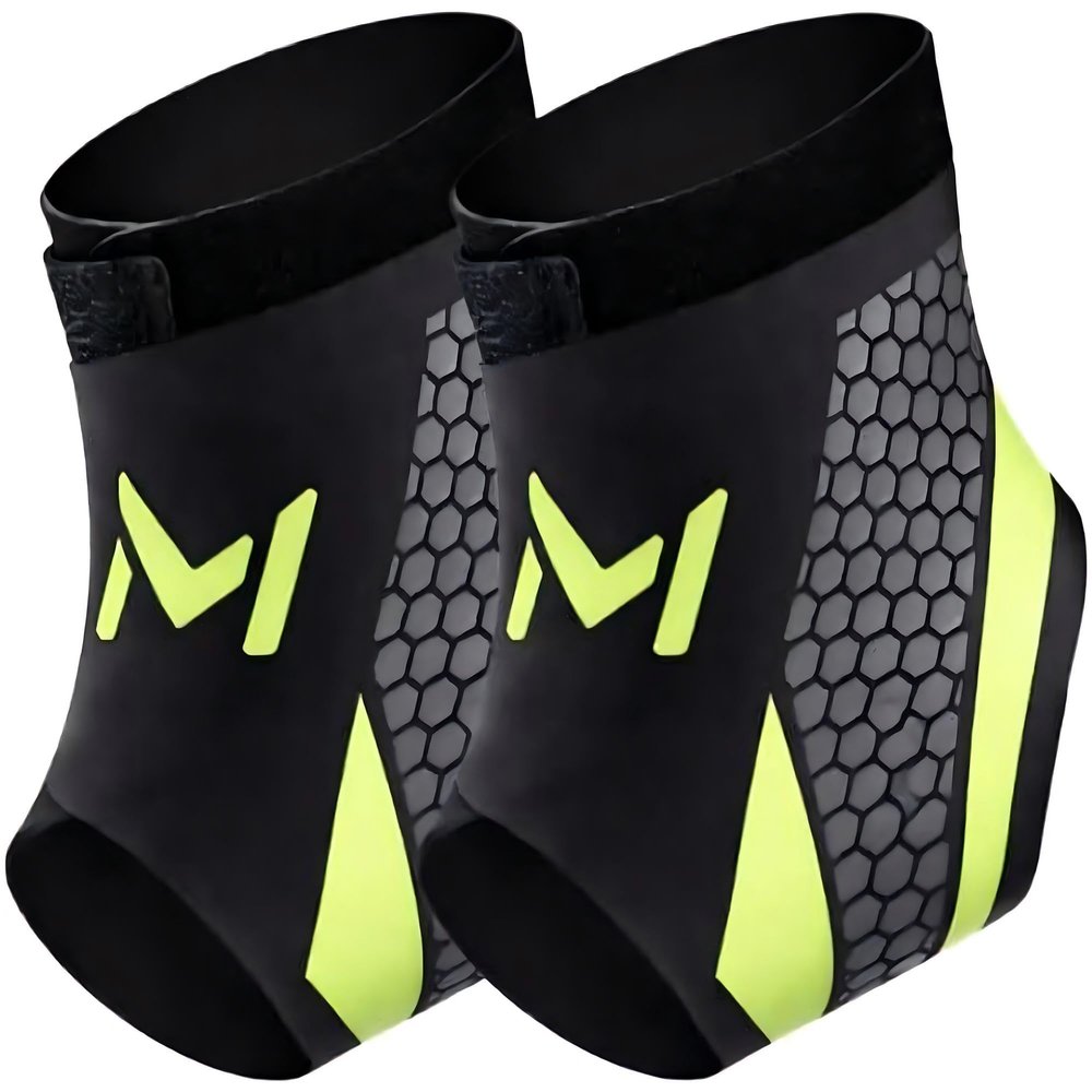 BASANYAO Zenixo Motionflux Ankle Brace Support Adjusts Kids&Adults Stabilizing Orthosis (Green*2)