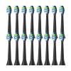 4-16 Pack Replacement Heads, Compatible with Philips, Compatible for Sonicare, Standard Fit Sonic Toothbrush Refills(16pcs Black) view 1