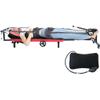 Cervical and Lumbar Traction Device Adjustable Traction Unit and Back Stretching/Decompression Machine, Includes Inflatable Lumbar Cushion and Upper & Lower Securing Straps view 1