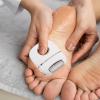 WESIEVYA Rechargeable Electric Foot File Alloy Nano Head Digital Display Foot Scrubber Cracked Heels Home Use view 4