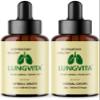 (2 Pack) Lungvita Drops - Advanced Liquid Formula Support All Natural Ingredients, Daily Premium LungvitaDrops Vitamins for Overall Health & Wellness, 2 Bottles for 2 Months view 1