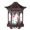 Zen Pavilion Lantern Essential Oil Diffuser & Night Light, 160ml Aroma Diffuser Dual Mist Modes, Zen Style Humidifier for Yoga, Meditation, Spa, Warm & White Light (A) view 1