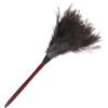 DOITOOL Natural Plume Duster for Cleaning, Household Dust Removal Tool with Wooden Handle, Lightweight Home and Office Ceiling Fan Duster, Single Pack view 1