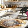 Fast-Acting Heavy-Duty Grill Degreaser Spray, 120ml BBQ Grill and Grate Cleaner Spray with Gloves, All Purpose Oven Degreaser Cleaner for Barbecue Grills, Smoky Stains and Stubborn Grease (3PCS) view 4
