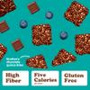 Don't Worry Quinoa Organic Bites | Chocolate & Blueberry Flavor | Sugar Free Candy 5 Calories Per Piece | Keto, Gluten Free, Low Carb, Protein & Fiber Cookies | Healthy Snacks For Adults | 2 Pack view 3