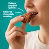 Don't Worry Quinoa Organic Bites | Chocolate & Blueberry Flavor | Sugar Free Candy 5 Calories Per Piece | Keto, Gluten Free, Low Carb, Protein & Fiber Cookies | Healthy Snacks For Adults | 2 Pack view 4