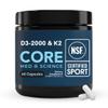 Core Med Science Vitamin D3 & K2 Supplement - NSF Certified for Sport view 1