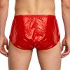Lpdshaa Men Reusable Plastic Panites Boxer Briefs High Waist Over Diapers Underwear for Patients Elderly Red Small view 2