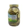 Great Lakes Preserves Sweet Garlic Dill Pickles, Crunchy Dill Pickle Chips with Real Garlic, Gluten Free Small Batch Sandwich Pickles for Burgers and Charcuterie, No Preservatives, Ohio Made, 32 fl.oz. Jar (Pack of 4) view 3
