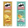 Pringles Potato Chips Flavor Pairing Variety Set 5.5oz - 2 cans (Honey Mustard & Ranch) view 1