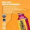 Honey Stinger Organic Raspberry Lemonade Electrolyte Energy Gel, Gluten Free & Caffeine Free, Sports Nutrition for Exercise, Running & Performance, Pre & Mid Workout, 12 Pack, 13.2 oz view 2