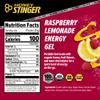 Honey Stinger Organic Raspberry Lemonade Electrolyte Energy Gel, Gluten Free & Caffeine Free, Sports Nutrition for Exercise, Running & Performance, Pre & Mid Workout, 12 Pack, 13.2 oz view 3