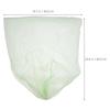 KICHOUSE Kitchen Trash Bags 4-6 Gallon Green 100pcs Breakpoint Disposable Garbage Can Liners for Home Bathroom Waste Basket view 2