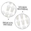 CHILDWEET Disposable Plastic Juice Cups with Lid Design, 30pcs 360ml Beverage Cups for Cold Drinks, Bubble Tea, and Smoothies, Disposable Fruit Drinkware Set for Takeaway and Parties view 3