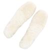 RUNROTOO Wool Shoe Insoles for Boots, Warm Sheepskin Boot Inserts with Fleece Lining, Sweat-Absorbing Winter Insoles for Men and Women Size 39 view 1