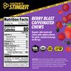 Honey Stinger Organic Berry Blast Caffeinated Energy Chews, Gluten Free with Caffeine, for Exercise, Running & Performance, Sports Nutrition Home & Gym, Pre & Mid Workout, 10.56 Ounces (Pack of 12) view 2