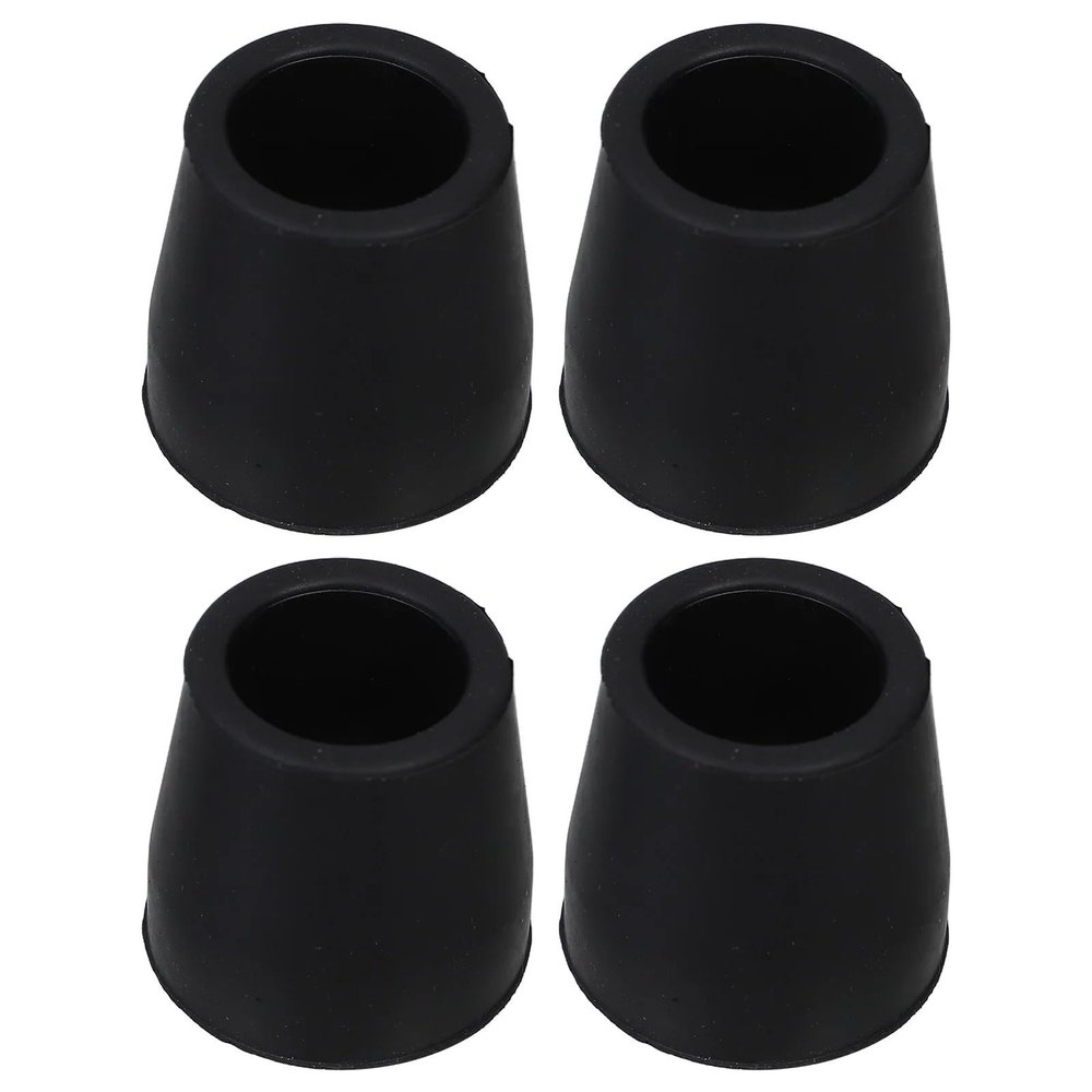 10pcs Walker Rubber Tips Replacement Anti Slip Foot Covers for Mobility Aids Durable Floor Protector Chair Leg Caps Walking Cane