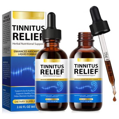 ZODENIS Relief for Ringing Supplement for Ringing Ears, Ear Wellness Drops, Support Auditory Comfort, Healthy Circulation & Nerve Function, 2 Fl OZ, Pack of 2