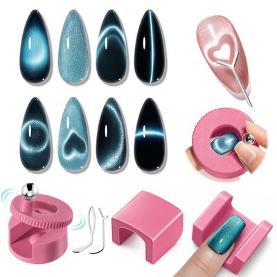 Modelones Cat Eye Magnet 5D Automatic Nail Magnet for Cateye Gel Polish