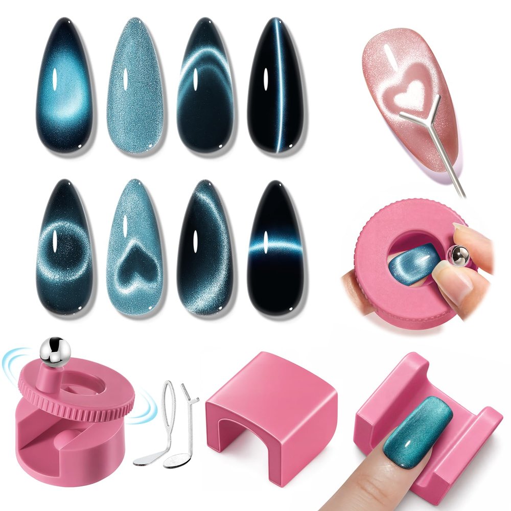 Modelones Cat Eye Magnet 5D Automatic Nail Magnet for Cateye Gel Polish
