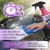 Fast-Acting Heavy Duty Grill Degreaser Spray, Bbq Grill Cleaner,Grill Cleaner For Outdoor Grills, All Purpose Heavy Duty Cleaner for Burnt Food & Grease view 4