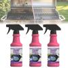 XKSMBG Fast-Acting Heavy-Duty Grill Degreaser Spray, 120ml BBQ Grill Cleaner for Outdoor Grills & Smokers, All Purpose Heavy Oil Cleaning Agent (3pcs) view 1
