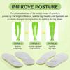 YURRUON Women Men Posture Correcting Orthotic Insoles for Flat Feet Arch Support, Overpronation Supination Correction, Plantar Fasciitis Metatarsalgia, X/O Valgus Varus Legs Shoe Insoles view 2
