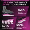 Pefuair Carbon Fiber Athletic Insoles for Men Women Adults, High Rigidity Carbon Core Performance Shoe Inserts, Shock Absorption High Rebound Sport Insoles for Running Basketball (9.5 Men/11 Women) view 3
