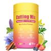 Cutting Drink Mix Berberine, Chromium, Yerba Mate, 5-HTP & Magnesium Blend | Supports Energy, Gut Health & Satiety Signaling | Sugar-Free, Vegan, Non-GMO | Strawberry Acai Flavor 30 Sticks view 1