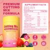 Cutting Drink Mix Berberine, Chromium, Yerba Mate, 5-HTP & Magnesium Blend | Supports Energy, Gut Health & Satiety Signaling | Sugar-Free, Vegan, Non-GMO | Strawberry Acai Flavor 30 Sticks view 2