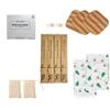 bomramtrove Zero Waste Home Starter Kit - Plant-Based Dish Soap Bar, Corn Scrubber, Bamboo Toothbrush, K-Beauty Mitt, Bio-PE Gloves - 13-Piece Eco Bundle, Plastic-Free Packaging, BPA Set view 1
