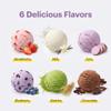 6 Flavor Ice Cream Mix 3.5oz Bags, Ready in 30 Mins for Homemade Ice Cream view 3