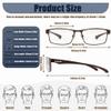 GHDBFMB Progressive Reading Glasses Photochromic Zero on Top Multifocus Readers TR90 Multifocal Transition Sunglasses 1.0 view 4