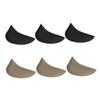 CLISPEED Foot Arch Support Insoles 6 Pairs Sponge Flat Foot Pads for Women, Black and Apricot, Cushion Inserts for Arch Relief and Comfortable Walking view 1