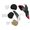 CLISPEED Foot Arch Support Insoles 6 Pairs Sponge Flat Foot Pads for Women, Black and Apricot, Cushion Inserts for Arch Relief and Comfortable Walking view 3