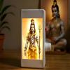 DIVINE GURU JI HUB 8 in 1 Shiva Mantra Chanting Box with LED Glowing Front | Spiritual Audio Player | Continuous Hindu Devotional Chanting Device for Peace, Meditation, and Home Temple Use view 2