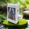 DIVINE GURU JI HUB 8 in 1 Shiva Mantra Chanting Box with LED Glowing Front | Spiritual Audio Player | Continuous Hindu Devotional Chanting Device for Peace, Meditation, and Home Temple Use view 3