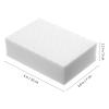 OKUMEYR 12 Pcs Household Cleaning Sponges Double-Compressed Foam Dish Washing Sponges Kitchen Scrubbers with Raised Dots for Sturdy Dish and Surface Cleaning view 2