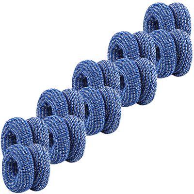 Cabilock 10pcs Breathable Finger Cots Finger Sleeves Soft Elastic Reusable Sports Protectors for Basketball Injury Prevention and Support