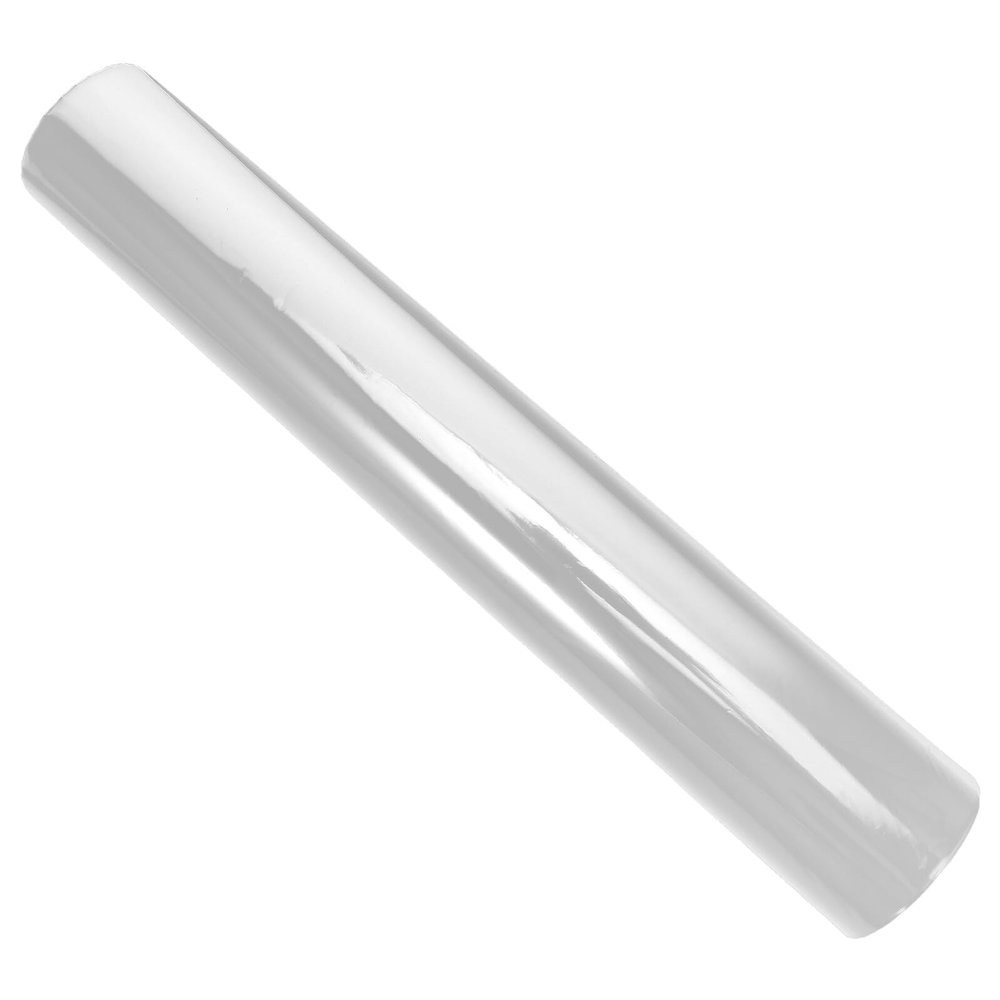 Parliky Waterproof Floral Cellophane Wrap Roll for Flower Bouquets, 40cm X 30m White Polka Dot Plastic Wrapping Paper for Florists, Wedding and Birthday Bouquet Packaging